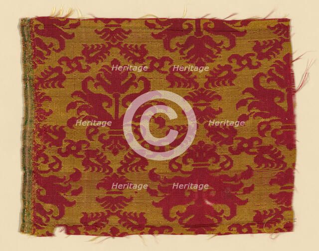 Fragment, Italy, 1575/1600. Creator: Unknown.