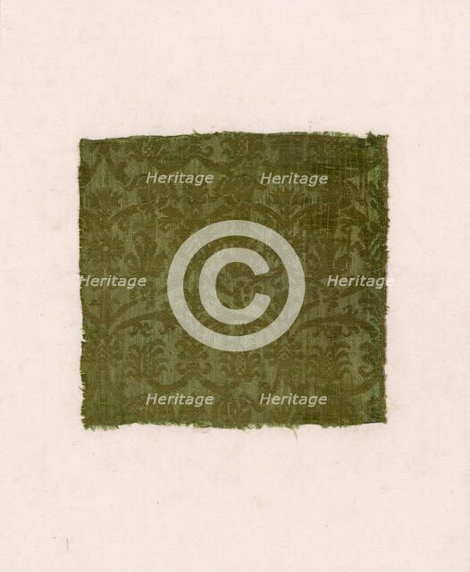 Fragment, Italy, 1575/1600. Creator: Unknown.