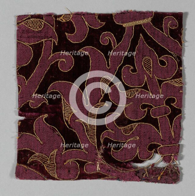 Fragment, Italy, 1525/75. Creator: Unknown.