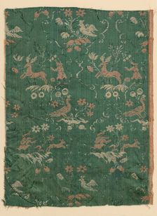 Fragment, Italy, 1650/1700. Creator: Unknown