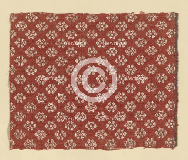 Fragment, Italy, 1650/1700. Creator: Unknown.