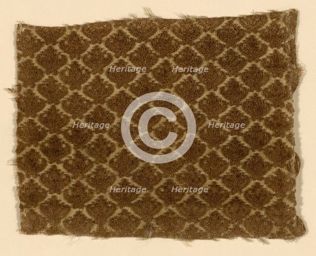 Fragment, Italy, 1650/1700. Creator: Unknown.