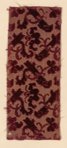 Fragment, Italy, 1650/1700. Creator: Unknown