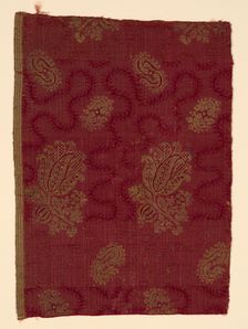 Fragment, Italy, 1650/1700. Creator: Unknown