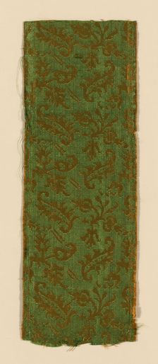 Fragment, Italy, 1650/1700. Creator: Unknown
