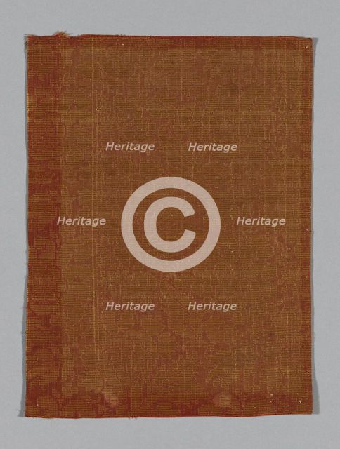 Fragment, Italy, 1650/1700. Creator: Unknown.