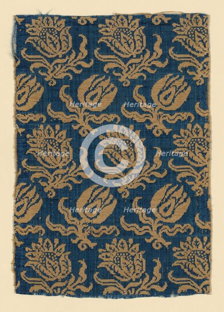 Fragment, Italy, 1650/1700. Creator: Unknown.