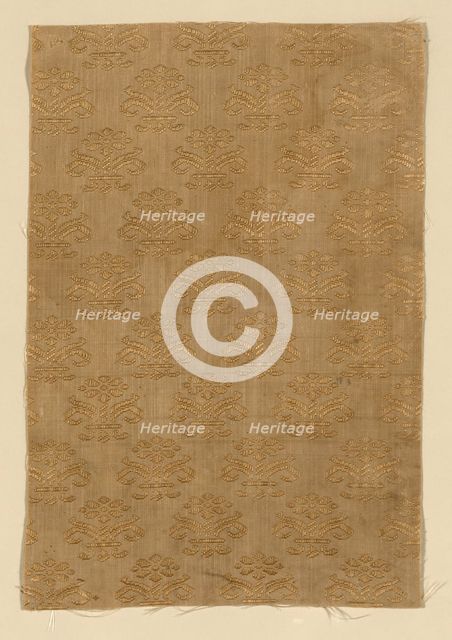 Fragment, Italy, 1650/1700. Creator: Unknown.