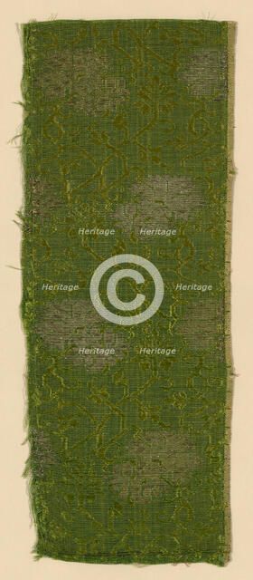 Fragment, Italy, 1650/1700. Creator: Unknown.