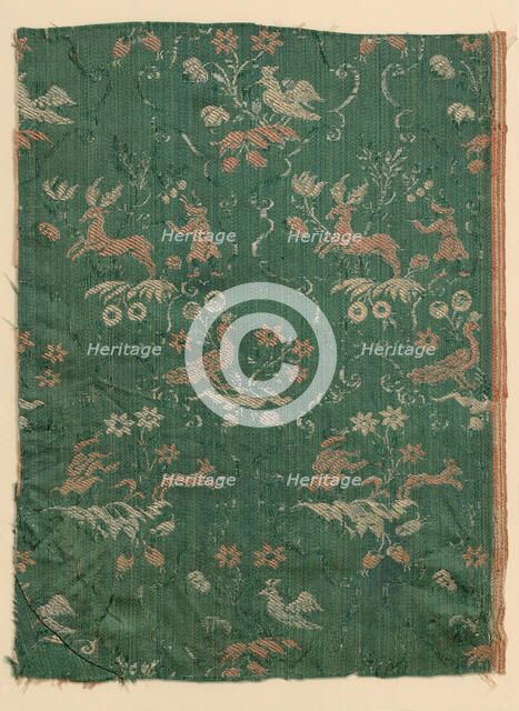 Fragment, Italy, 1650/1700. Creator: Unknown.