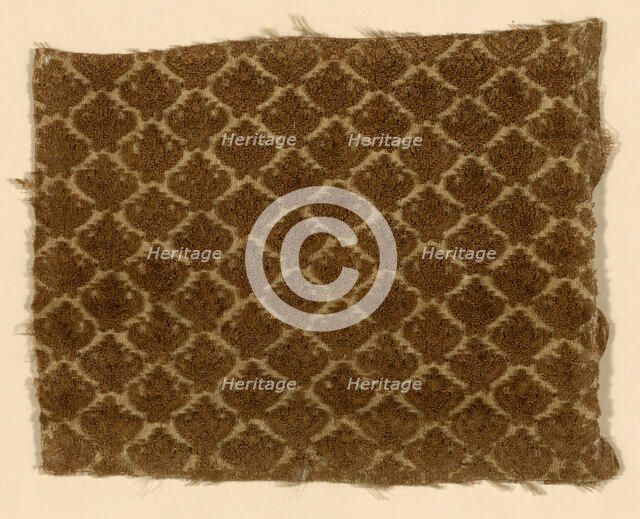 Fragment, Italy, 1650/1700. Creator: Unknown.