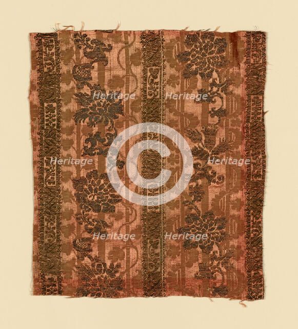 Fragment, Italy, 1650/1700. Creator: Unknown.