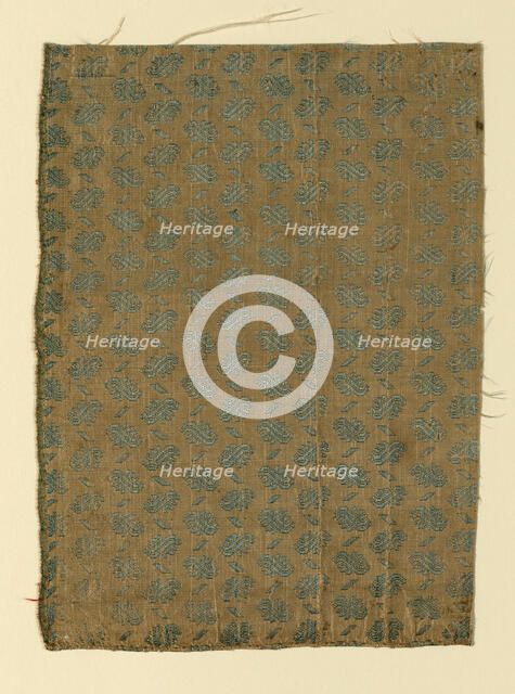 Fragment, Italy, 1650/1700. Creator: Unknown.