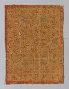 Fragment, Italy, 1650/1700. Creator: Unknown