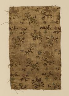 Fragment, Italy, 1650/1700. Creator: Unknown