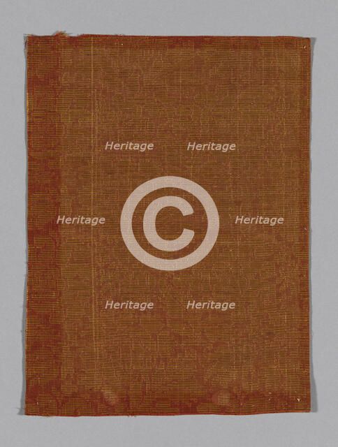 Fragment, Italy, 1650/1700. Creator: Unknown.