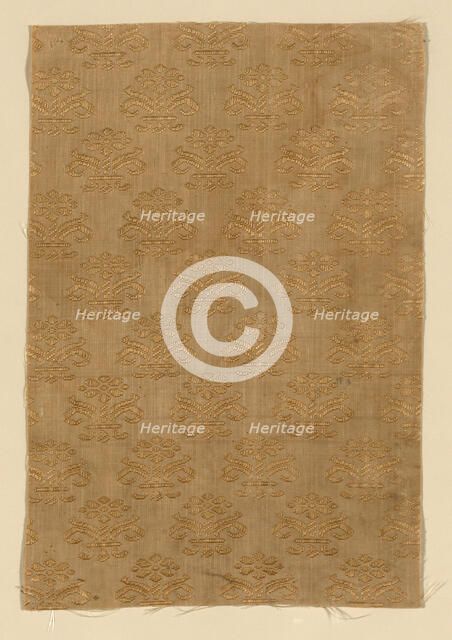 Fragment, Italy, 1650/1700. Creator: Unknown.