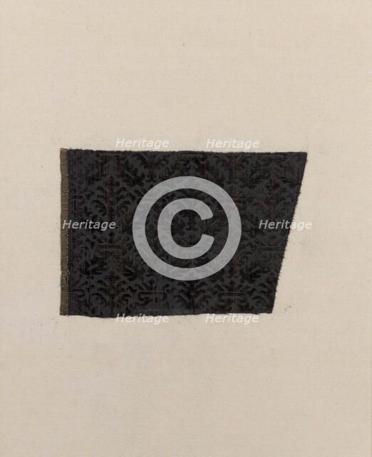 Fragment, Italy, 1650/75. Creator: Unknown.