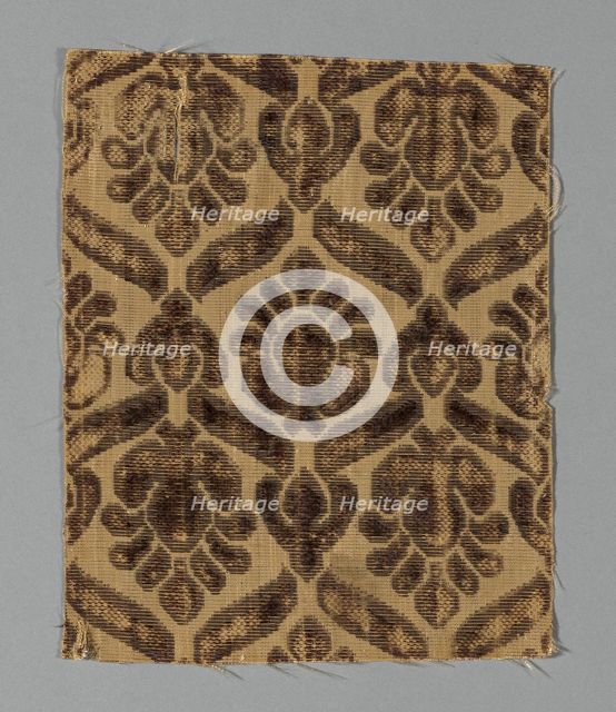 Fragment, Italy, 1675/1700. Creator: Unknown.