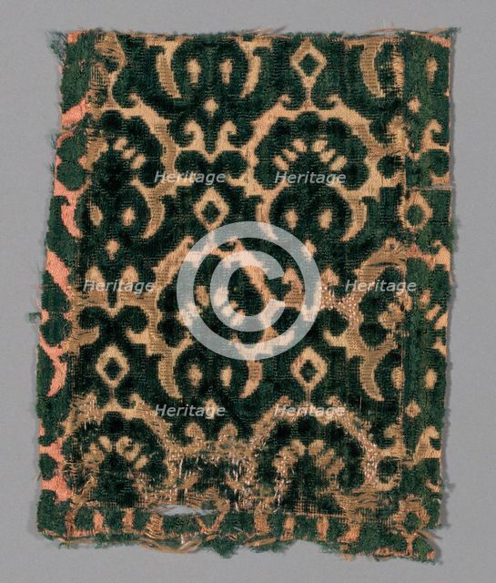 Fragment, Italy, 1600/1650. Creator: Unknown.