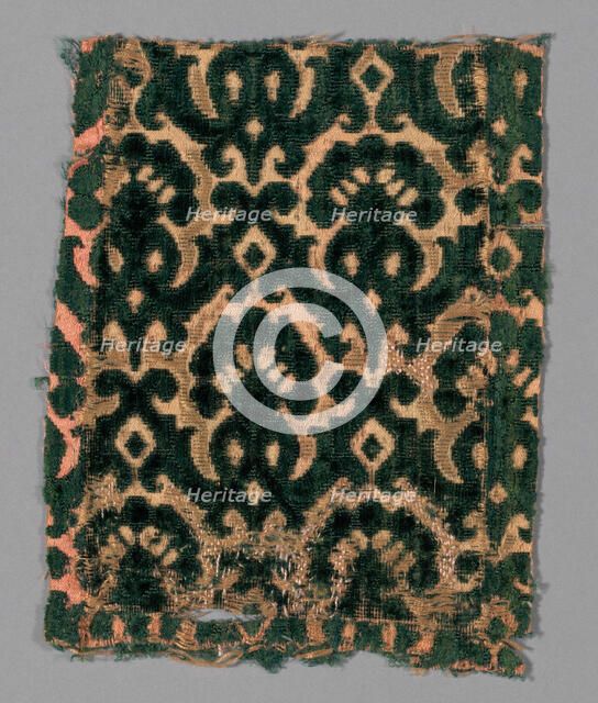 Fragment, Italy, 1600/1650. Creator: Unknown.