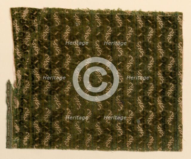 Fragment, Italy, 1600/50. Creator: Unknown.