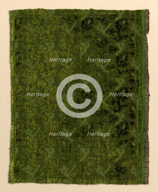 Fragment, Italy, 1600/50. Creator: Unknown.