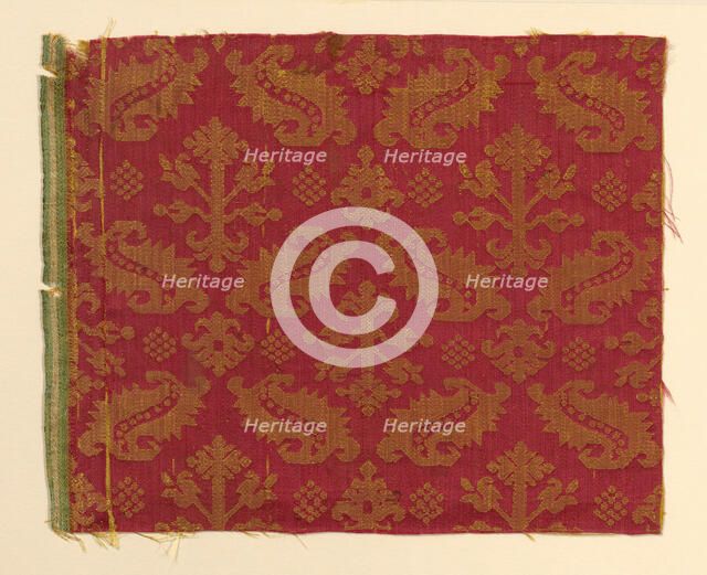 Fragment, Italy, 1600/50. Creator: Unknown.