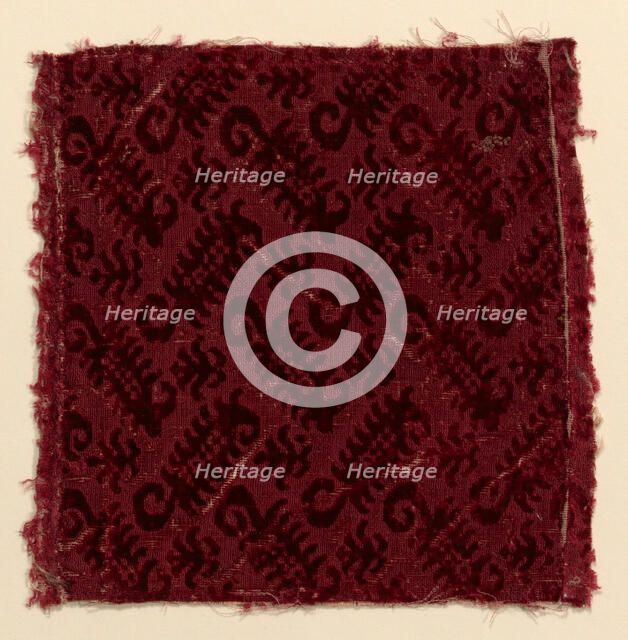 Fragment, Italy, 1600/50. Creator: Unknown.