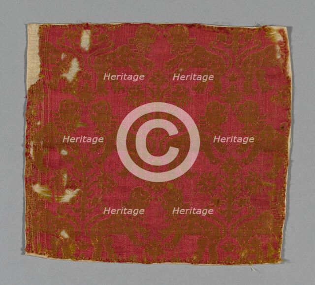 Fragment, Italy, 1600/50. Creator: Unknown.