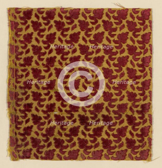 Fragment, Italy, 1600/50. Creator: Unknown.