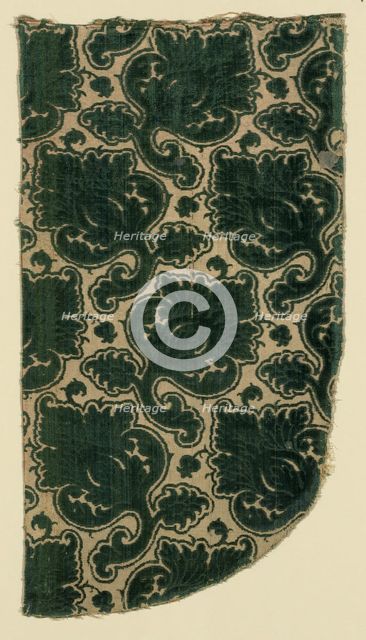 Fragment, Italy, 1601/50. Creator: Unknown.