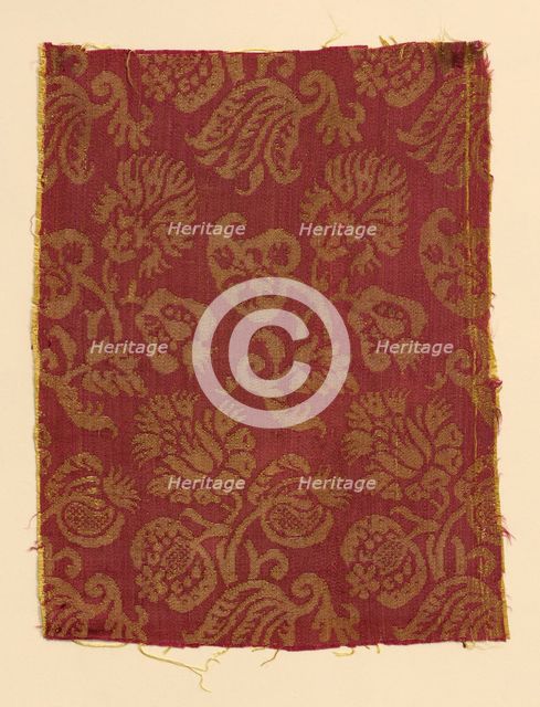 Fragment, Italy, 1601/50. Creator: Unknown.
