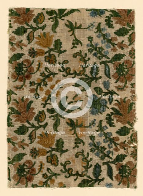 Fragment, Italy, 1601/25. Creator: Unknown.