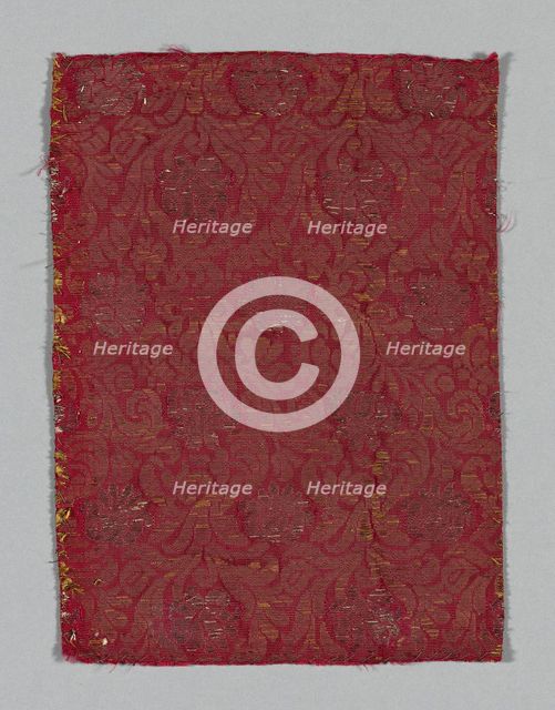 Fragment, Italy, 1601/25. Creator: Unknown.