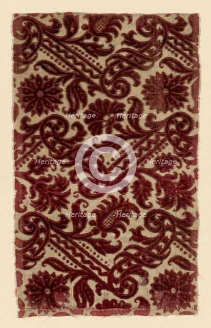 Fragment, Italy, 1601/25. Creator: Unknown.