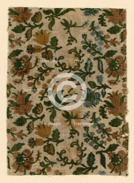 Fragment, Italy, 1601/25. Creator: Unknown.