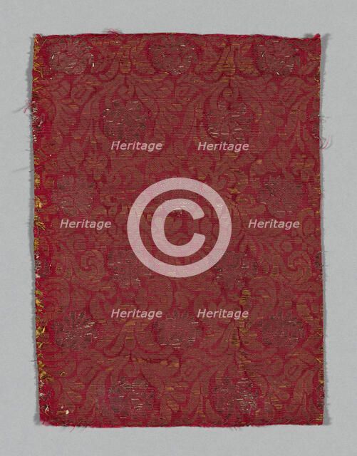 Fragment, Italy, 1601/25. Creator: Unknown.