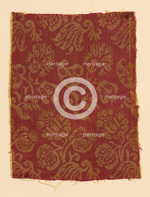 Fragment, Italy, 1601/50. Creator: Unknown.