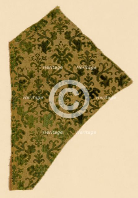 Fragment, Italy, 1625/50. Creator: Unknown.