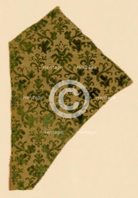 Fragment, Italy, 1625/50. Creator: Unknown.