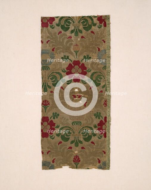 Fragment, Italy, 1625/75. Creator: Unknown.