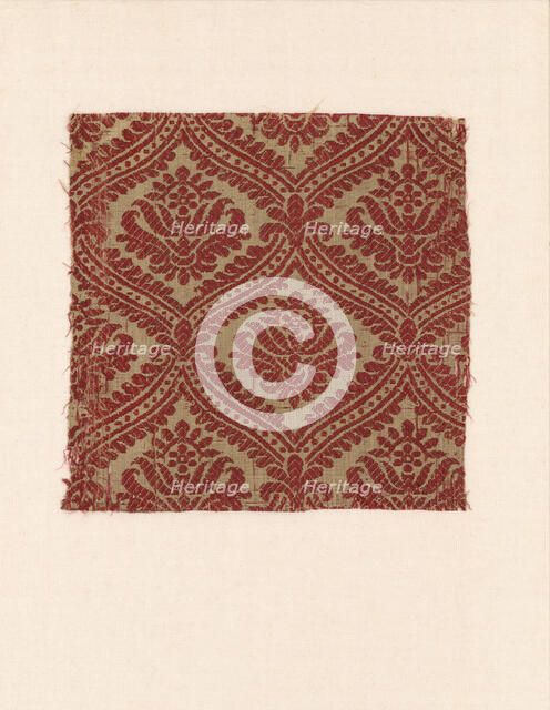 Fragment, Italy, 1625/75. Creator: Unknown.