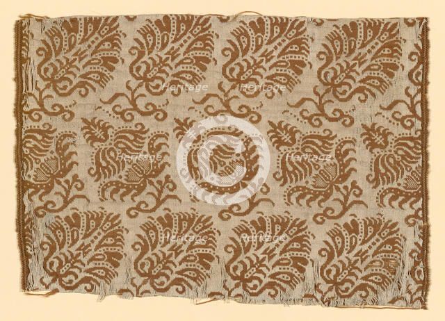 Fragment, Italy, 1625/75. Creator: Unknown.