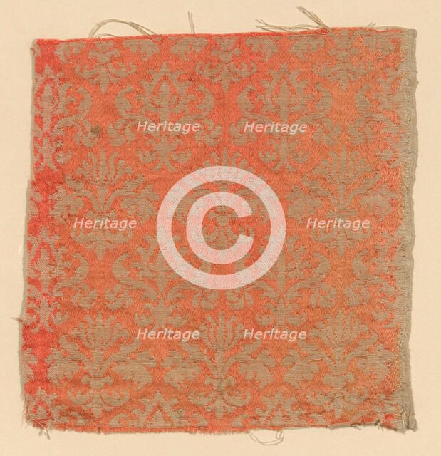 Fragment, Italy, 1635/50. Creator: Unknown.