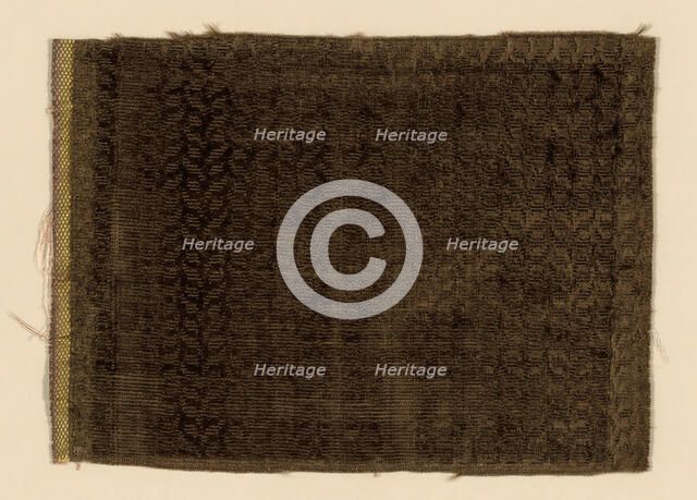 Fragment, Italy, 1775/1800. Creator: Unknown.