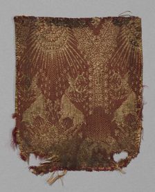 Fragment, Italy, 19th century (after a 14th century Italian design). Creator: Unknown