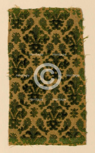 Fragment, Italy, c. 1600. Creator: Unknown.