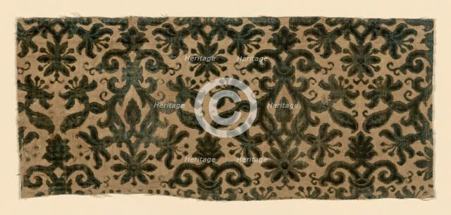 Fragment, Italy, c. 1600. Creator: Unknown.