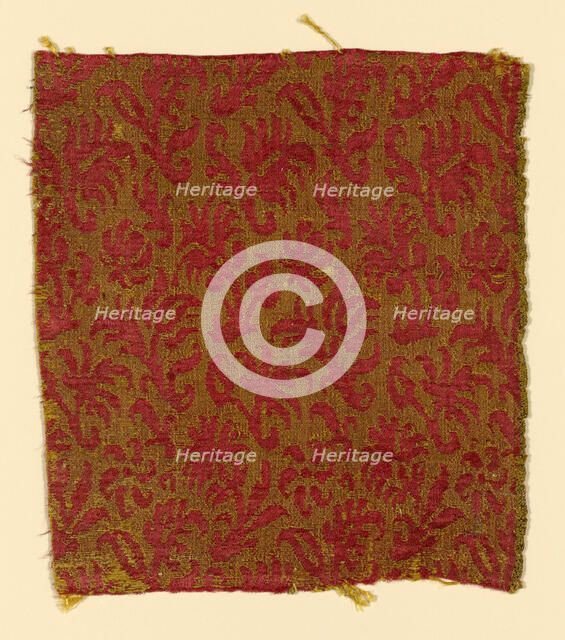 Fragment, Italy, c. 1600/50. Creator: Unknown.